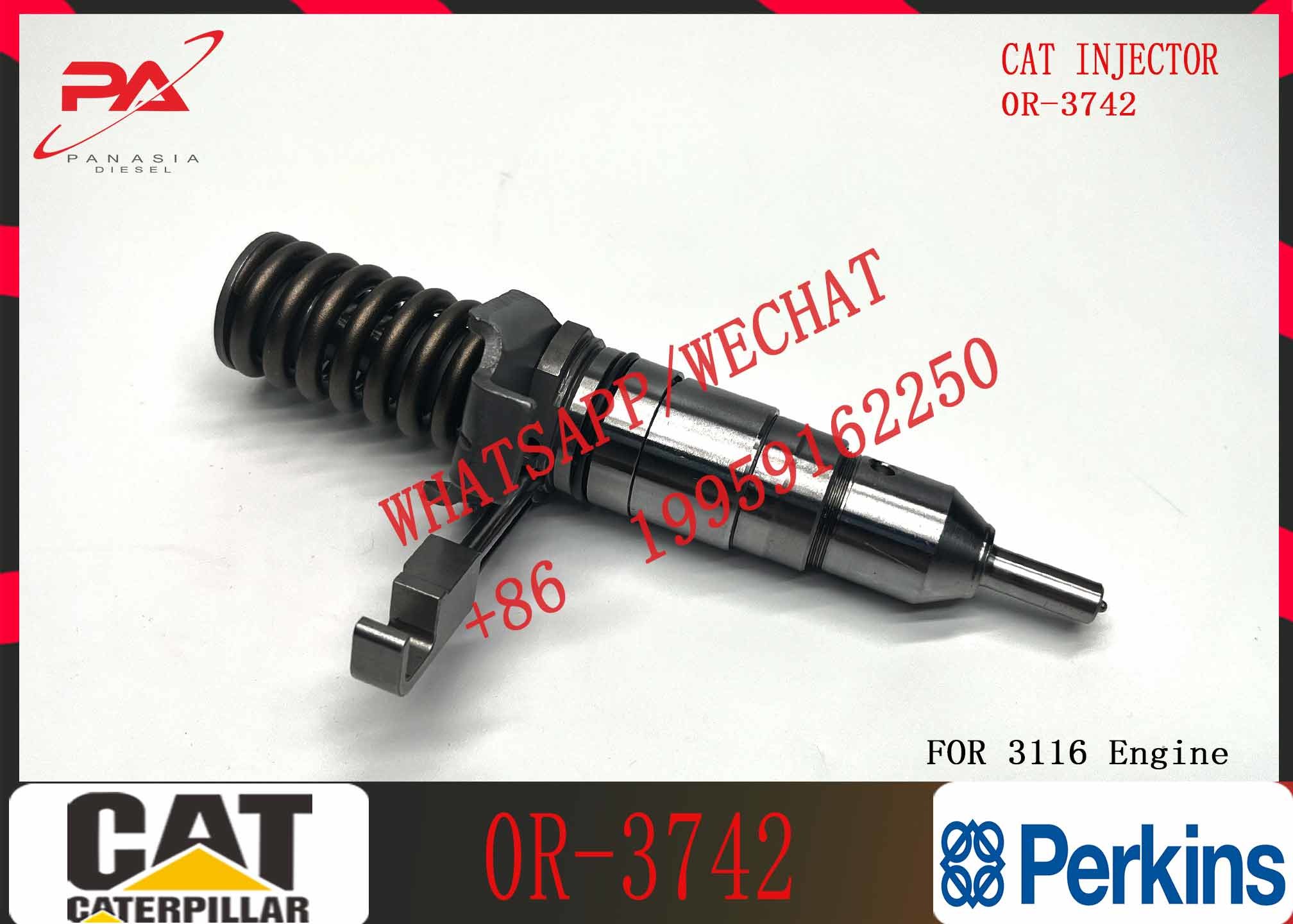 Injector 127-8209 0R-3742 127-8218 127-8222 107-7732 for 3116 Engine Parts Nozzle Assembly