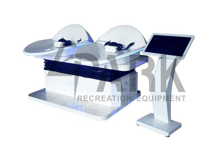 Double Grass Ski Flying Magic Carpet Virtual Reality Simulator / Interactive Game Machine