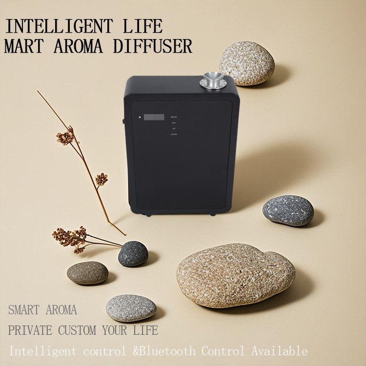 Intelligent Aromatherapy Oil Diffuser 40dBa Noise and 2ml/hour Consumption for Maximum Coverage Area of 5000 Cubic Meters