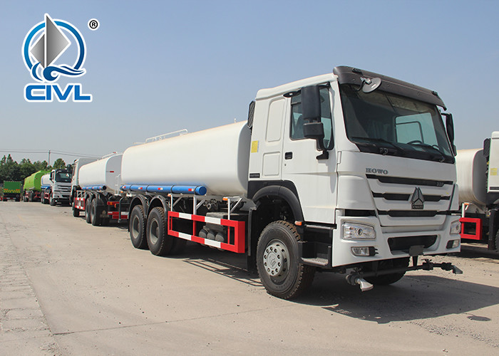 16000L Potable Water Truck With Front Spray And Rear Spread Sprinkler 6x4