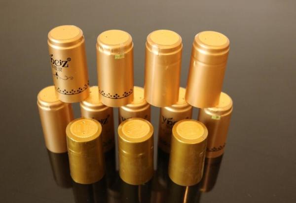 PVC heat shrink capsules for olive oil bottle PVC Shrink Sleeve Capsule for