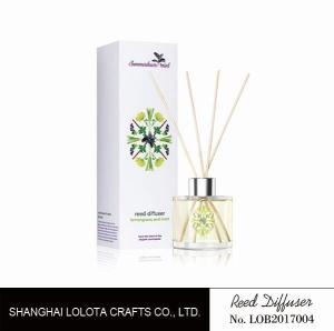  Silver Lid Essential Oil Reed Diffuser , Decorative Reed Diffuser LOB-2017004 Manufactures