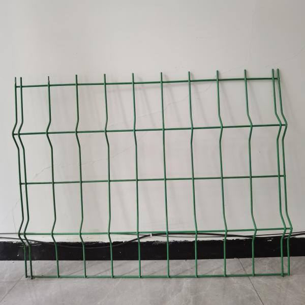 New Arrival Powder Coated 3D Welded Mesh Fence 3D Curved Welded Security Fence