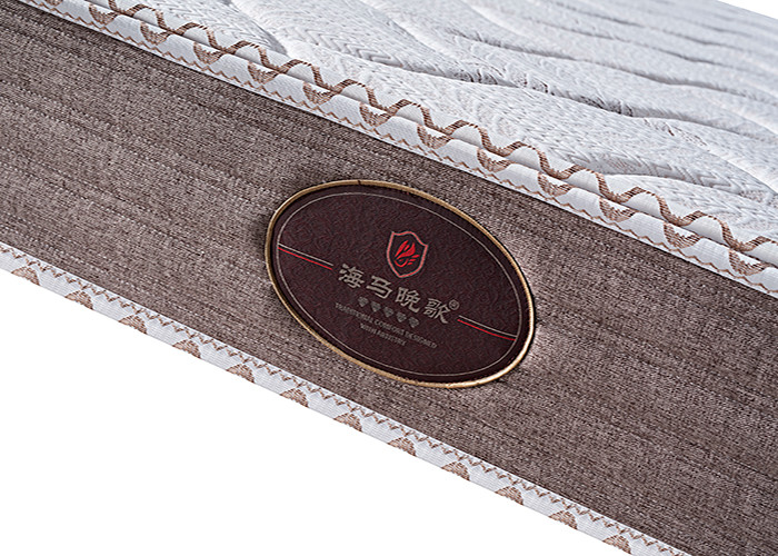 Queen Size Removable Hotel Spring Mattress Anti Biosis Durable Low Resilience