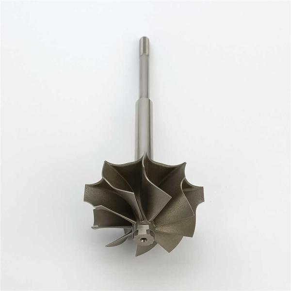 HX35 9 Blades Upgrade Turbine Wheel Shaft 3591270 For 4042333 2839643 Turbocharg