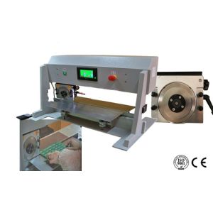  Automatic V-cut PCB Separator Motorized Type with LCD Program Control Manufactures