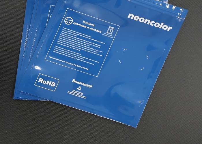 Moisture Proof Flat Mailer Envelopes , Offset Printing Aluminium Packing Bag