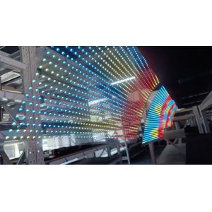 160x38 See Thru LED Display Practical Multiscene Transparent