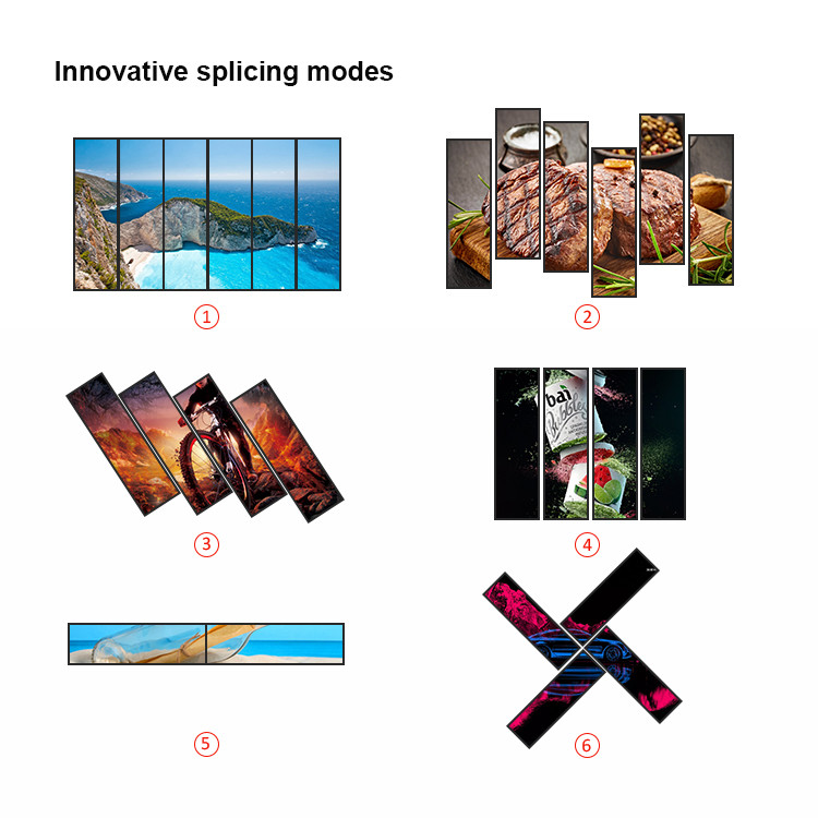 Perfect Resolution ultra-thin Digital Mirror Indoor P3 LED Poster