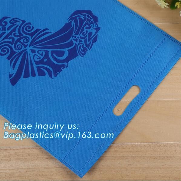Cheap 100% New Recyclable Whole Bag Heat Sealed Machine Made PP Non Woven Bag with Strip, bagplastics, bagease, pak, pkg
