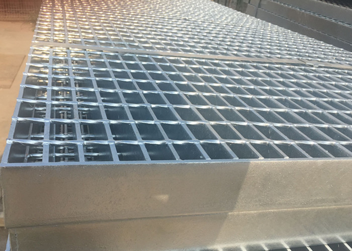 Building Galvanized Industrial Steel Grating Stainless 2mm Thickness
