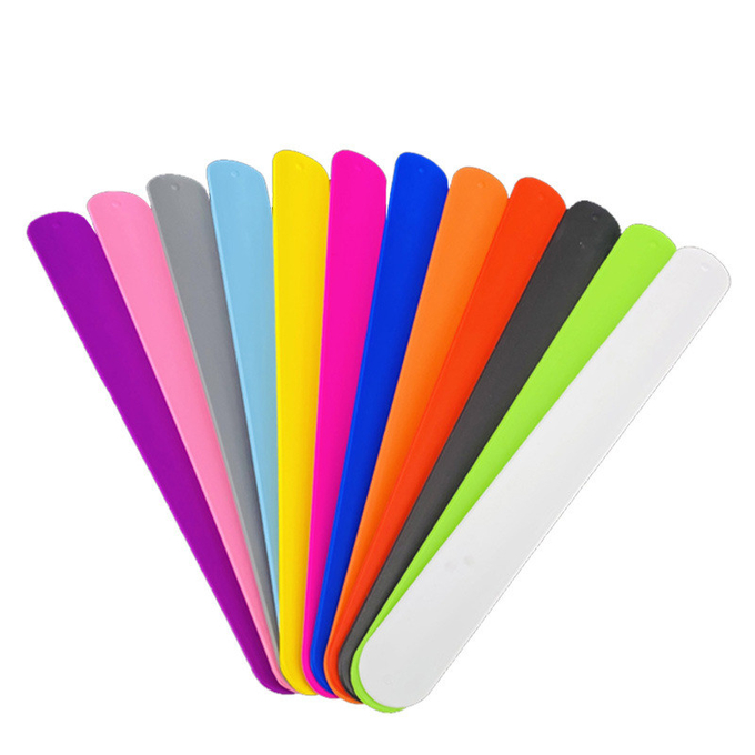 Customized Silicone Slap Wristbands For Advertising Personalized Silicone Bracelet Promoting Business Event Wristband