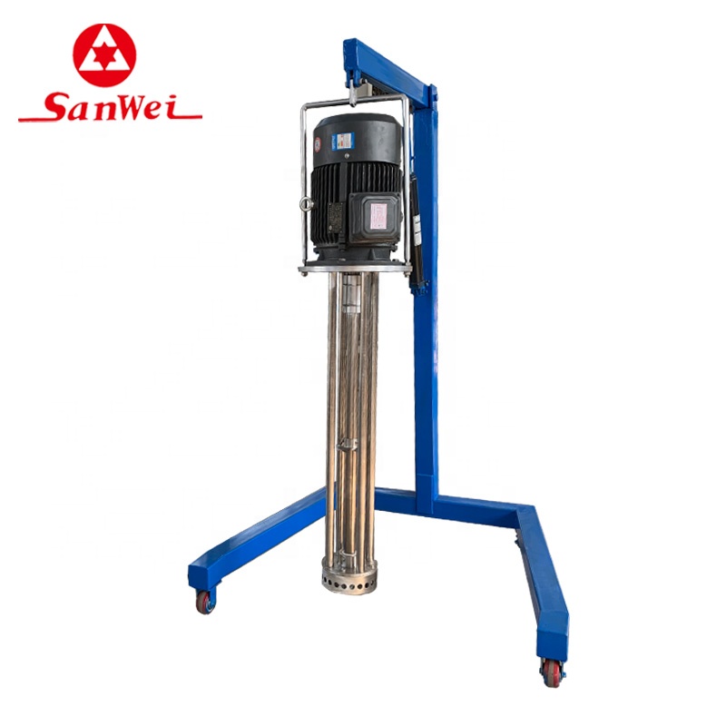 SUS316L High Shear Mixer for Construction Works Emulsions Homogenizer Lab Emulsifier