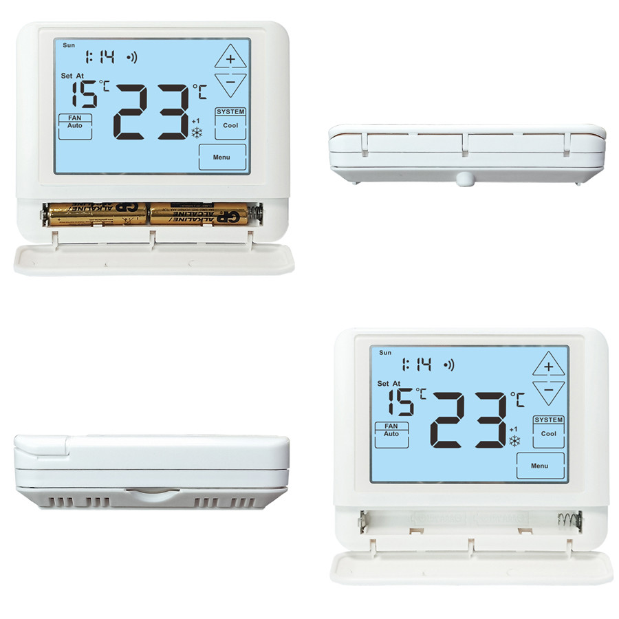 24V Wifi 7 Day Or 5 / 1 / 1 Programmable Room Thermostat Accuracy ±1°C Keypad Lockout