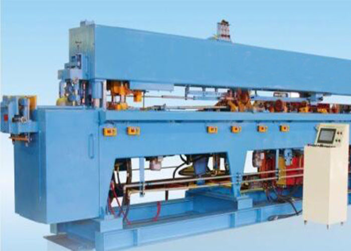 Automatic Steel Bar Roof Truss Machinery Lattice Welding 12 M Every Min