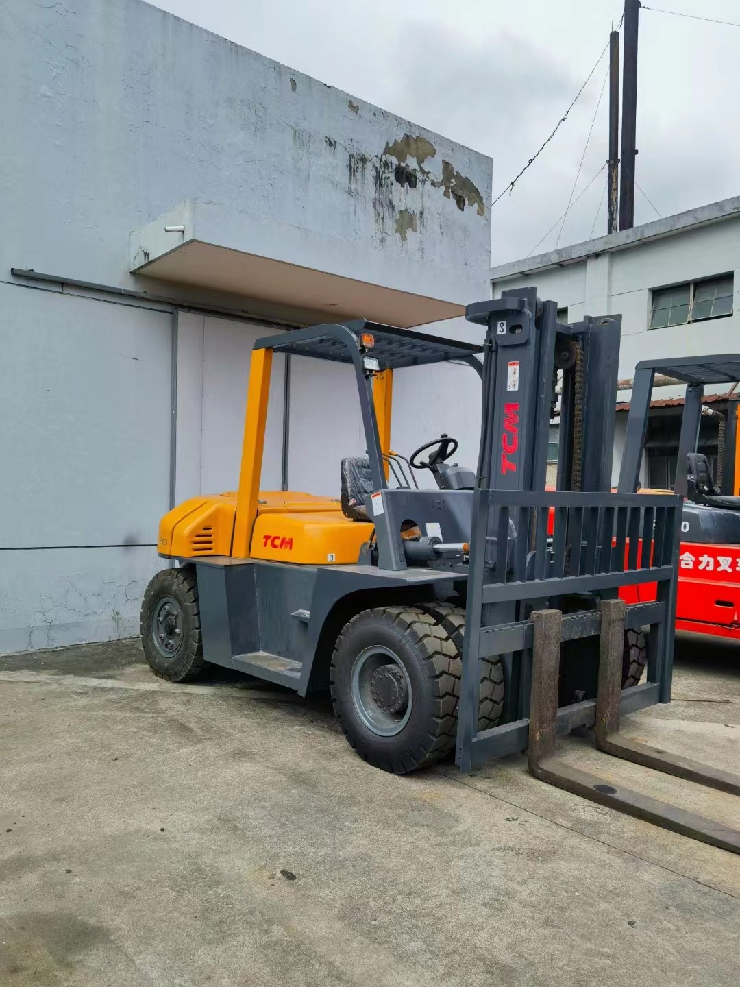 Used Diesel Forklifts TCM Internal Combustion Engine Forklif