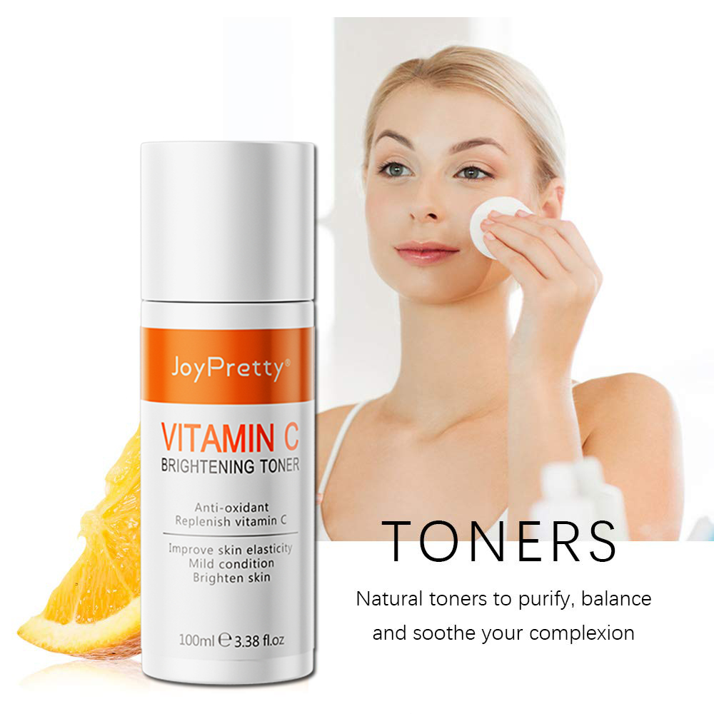 OEM/ODM Private Label Natural Organic Facial Hydrating Beauty Skin Care Face Toner Vitamin C Water for Face