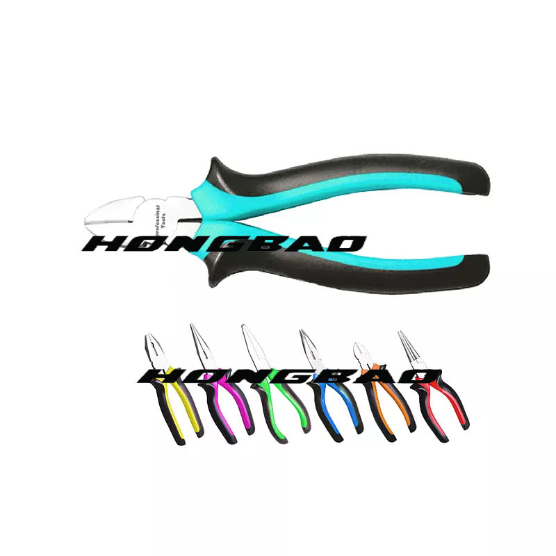 5.5 6 7.5 8" Insulated Diagonal Cutters Side Cutting Drop Forged Ergonomics Soft Grip