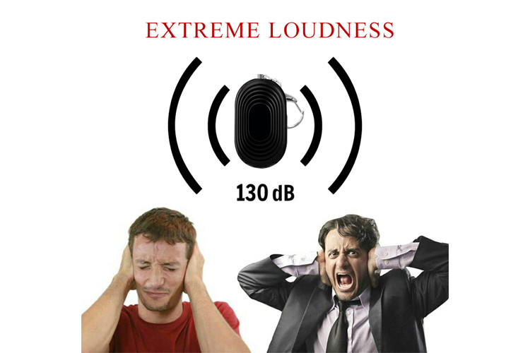 Portable 49g Self Defense Siren Personal Alarm 7 Colors For Outdoor