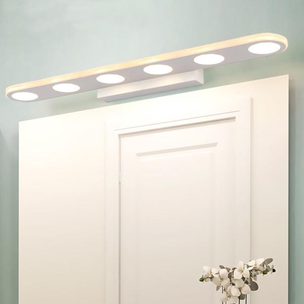 Minimalist LED Mirror Light Industrial Wall Lamp Sconce 12W18W Acrylic Indoor