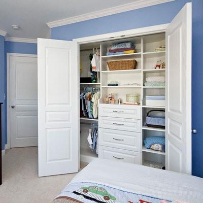 Professional High End Wooden Children Style Wardrobe Modern Design Closet MR HDF