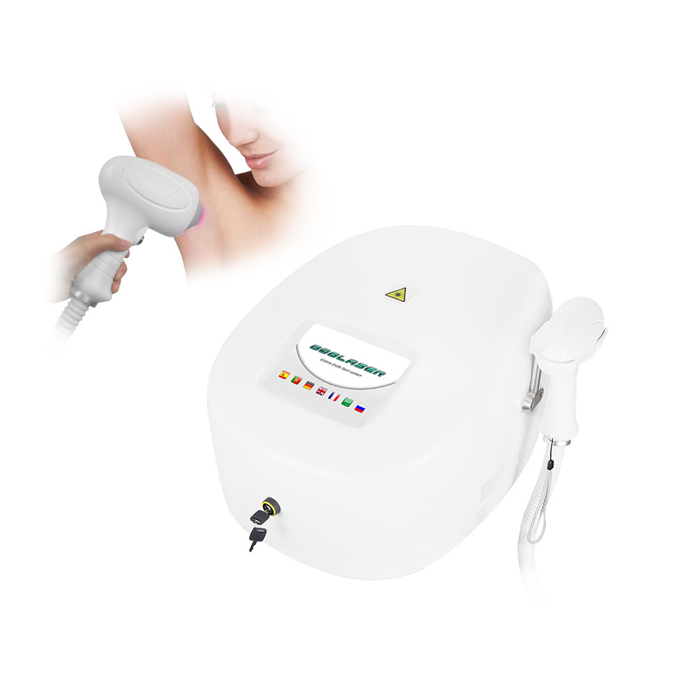 Ice Diode Laser Dark Skin Hair Removal Machine With 1200W High Power Handle And 3 Wave