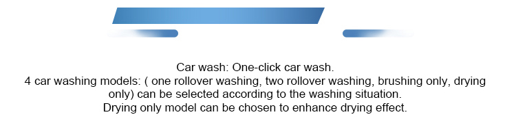 5 BRUSHES Qatar Automatic Car Wash Machine For Doha Carwash Business