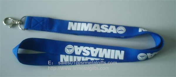 imprint polyester neck strap lanyards