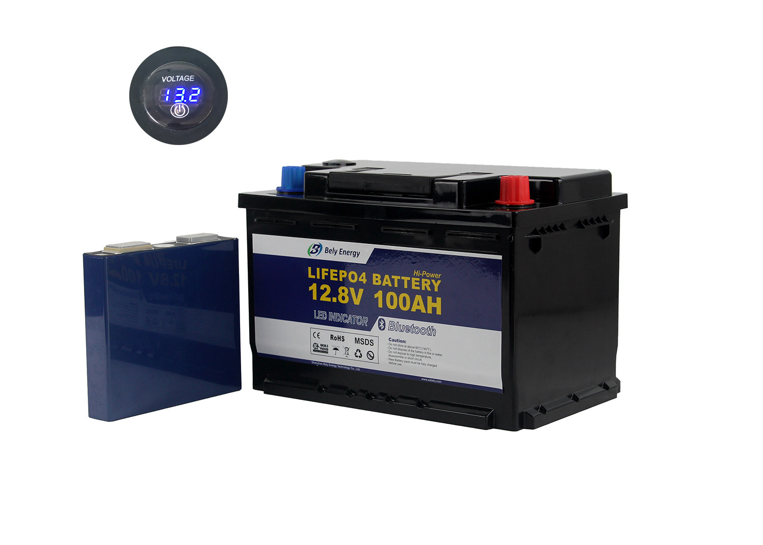 Home 100Ah 12V LiFePo4 Battery Lithium Battery For Solar Energy Storage