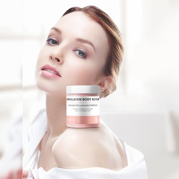 Unscented Scent OEM Skin Care Products Removes Dead Skin Cells Pink Exfoliator