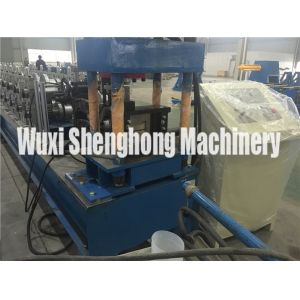 High Speed Downspout Gutter Roll Forming Machine Galvanized Sheet