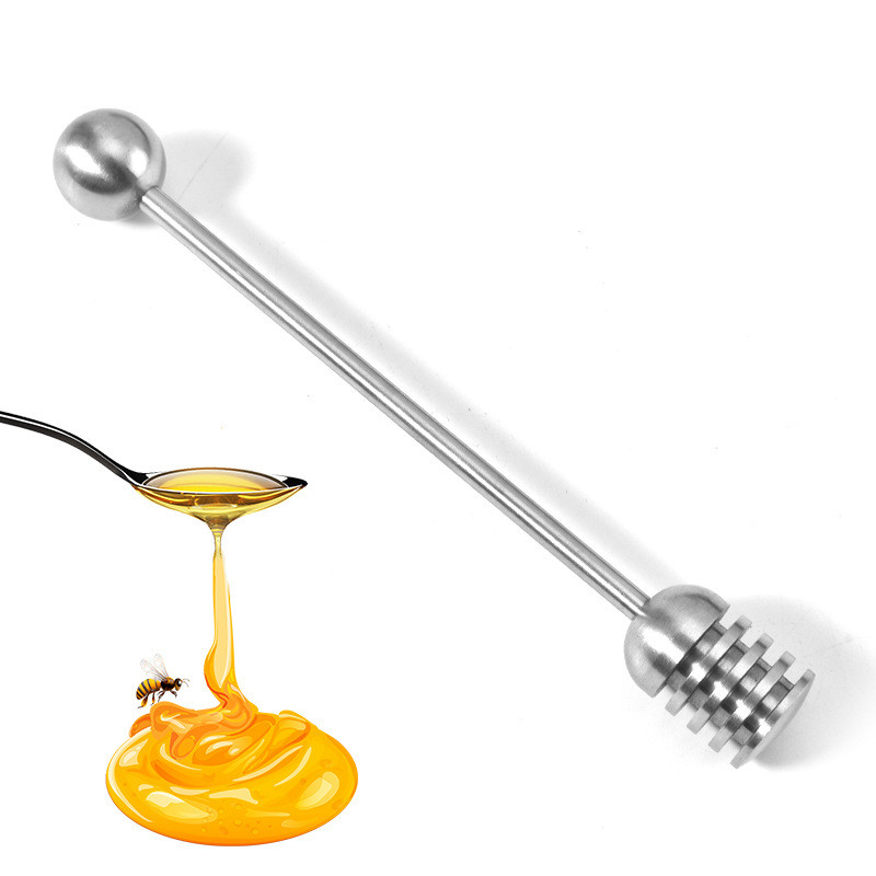 Stainless Steel Silver And Golden Honey Splash Bar Beekeeping Honey Tools For Honey