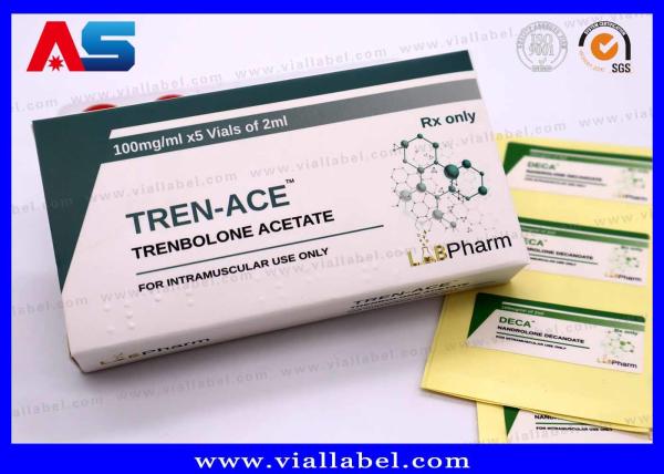 10ml Vial Boxes for Pharmaceutical Packaging Holographic Printing Eco-Friendly