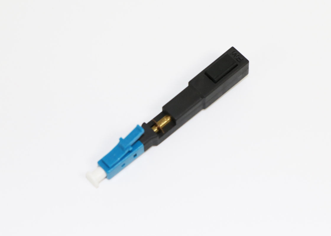 LC/UPC Embedded Type Fiber Optic Pigtail FTTH Fast Connectors Singlemode 55dB RL