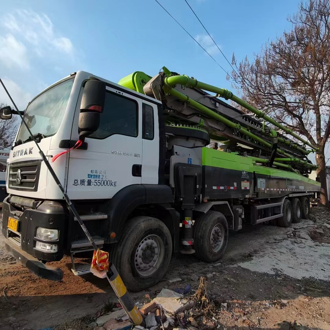Zoomlion 70m Shandeka chassis concrete pump truck | Efficient and intelligent, leading the industry