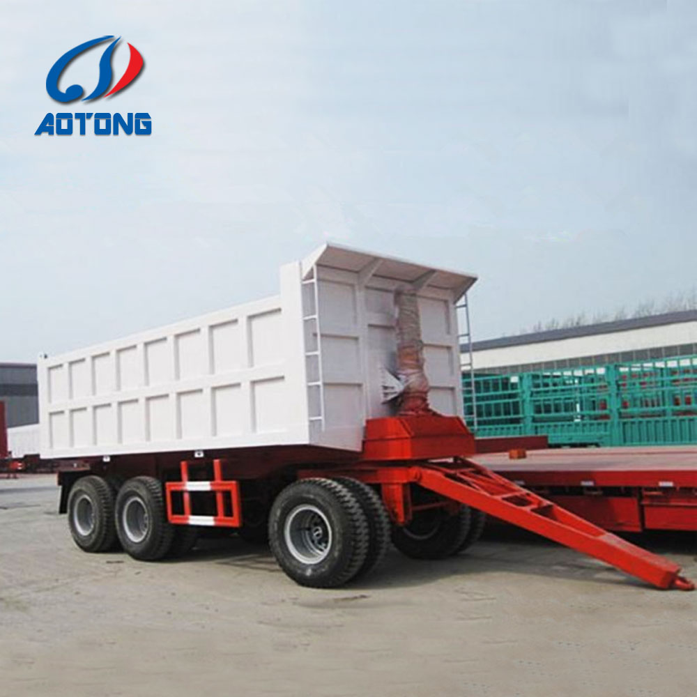 Full Farm Trailer with 2 * 13ton Capacity Axles and 28 Ton Two Speed Landing Gear