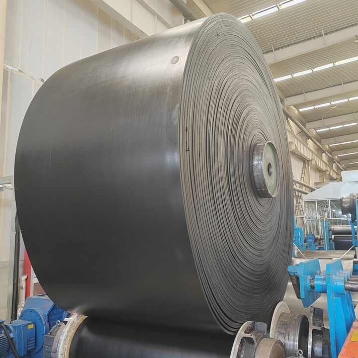 Acid and Alkali Resistant Wire Rope Conveyor Belt for Chemical Industry Material Transportation