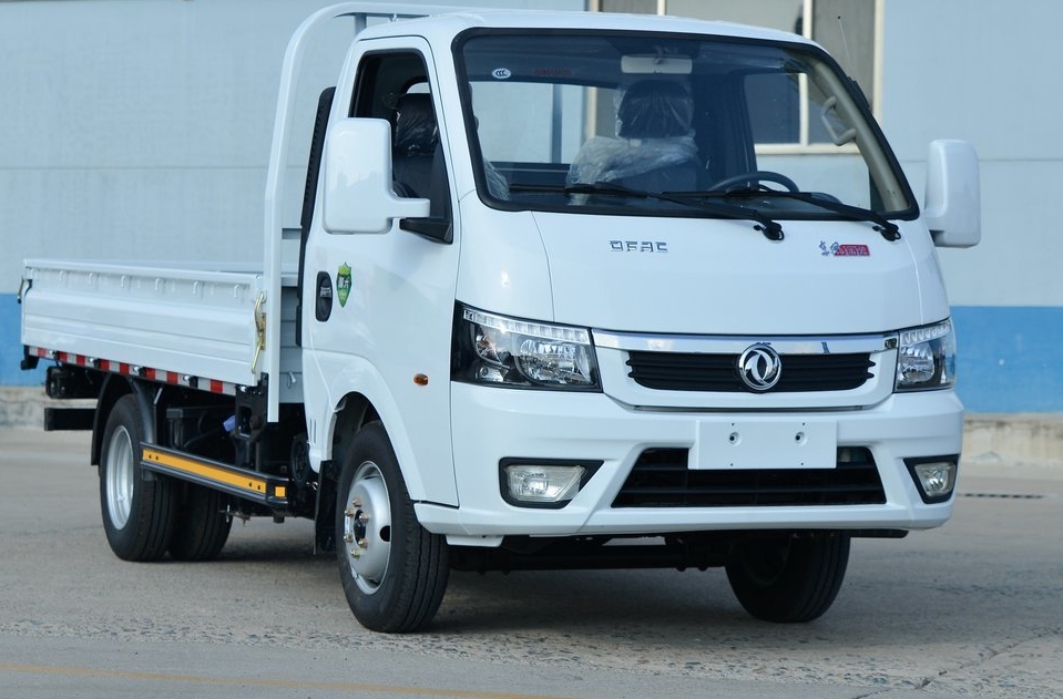 Normal Driver's Seat Double/Single Cabin 1.9t Loading Capacity Flat Cargo Truck with ESC