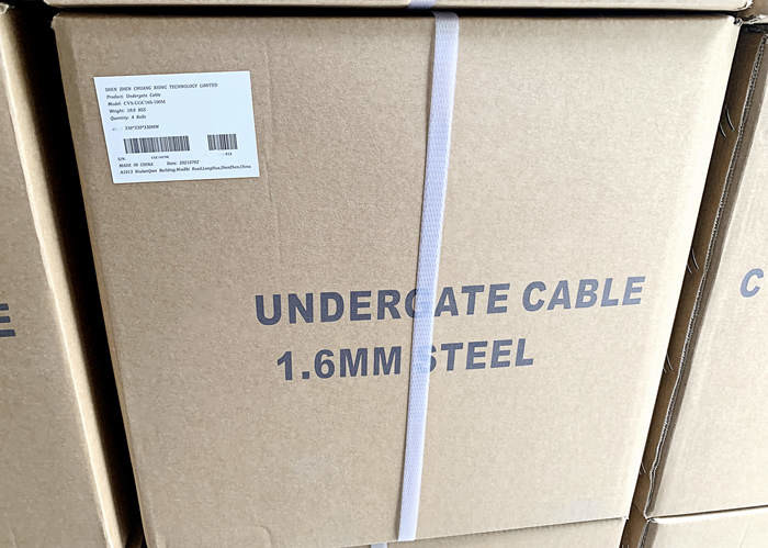 1.6 Galvanized Steel Undergate Security Alarm Cable for Farm Electric Fence Wire