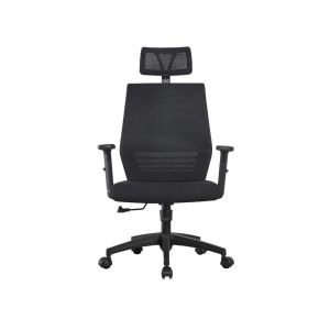 China Cheap High Back Office Mesh Chair With Headrest on sale