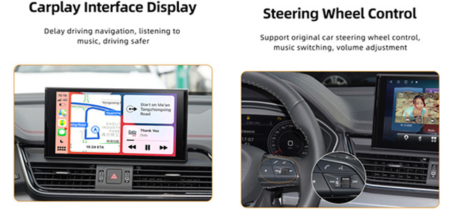 Mini Wireless Apple CarPlay Adapter ROhs Wireless CarPlay Dongle