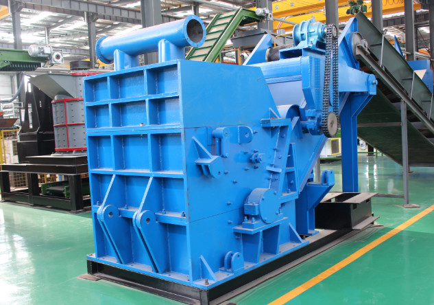 Mining 48T Steel Crushing Machine 220KW Scrap Metal Recycling