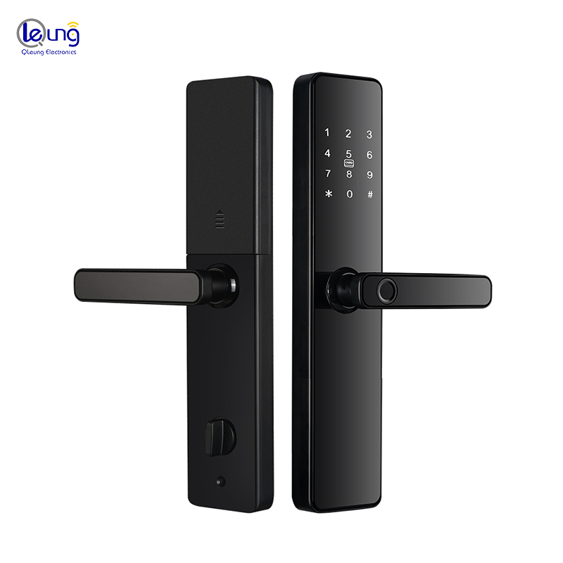 6068 Mortise TTlock Wifi Tuya Door Lock With Fingerprint And Password