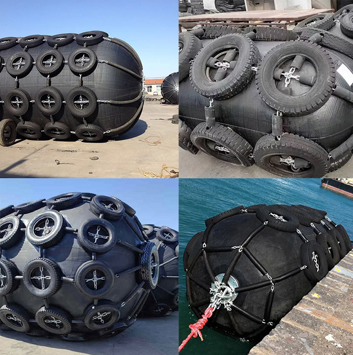 Lightweight Design Dock Rubber Fender Long Lifespan Inflatable Fender for Marina