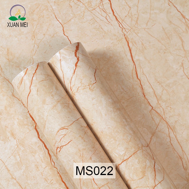 Home Decoration in Kitchen Granite Wallpaper Wall Stickers with Vinyl Peel and Stick Tiles