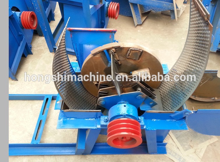 high capacity capacity 3tons/h wood crusher tree branch crusher