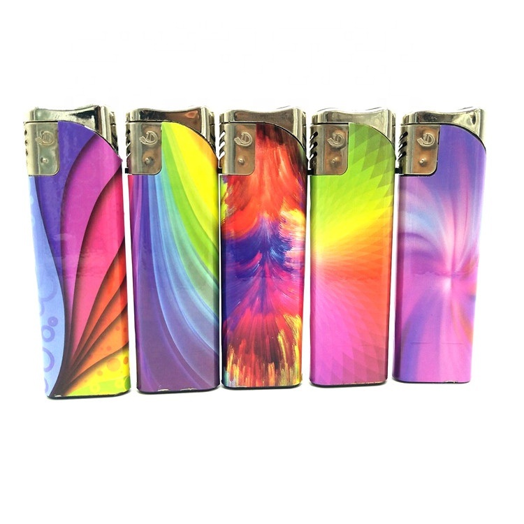 Dy-069 Wholesale High Quality Electronic Cr Flip Plastic Lighter