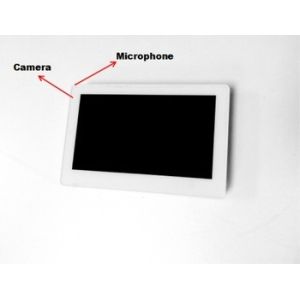 Customized LED/NFC/RS485 Meeting Room Display 7 Inch Android Rooted Wall Mount