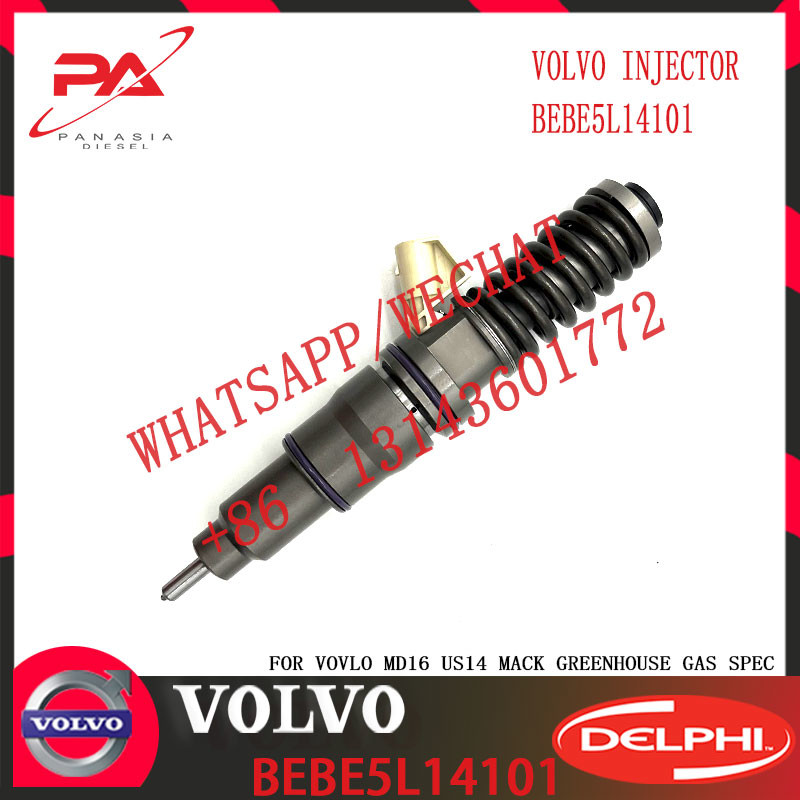 Diesel Fuel Injector 22218106 BEBE5L14001 BEBE5L12001 BEBE5L14101 2271795 E3.5 for VOLV MD16 US14 GREENHOUSE GAS