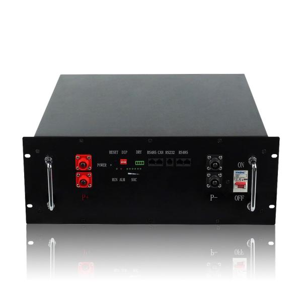 48V 51.2V100Ah LiFePO4 Battery Rechargeable Li-ion Battery For Telecom UPS